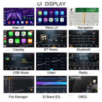 10.1'' 4+64GB Android 10 in Dash Car Stereo Radio Fit for Nissan Sentra B17 2012 13 14 15 16 17 GPS Navigation Head Unit Carplay Android Auto DSP 4G WiFi Bluetooth