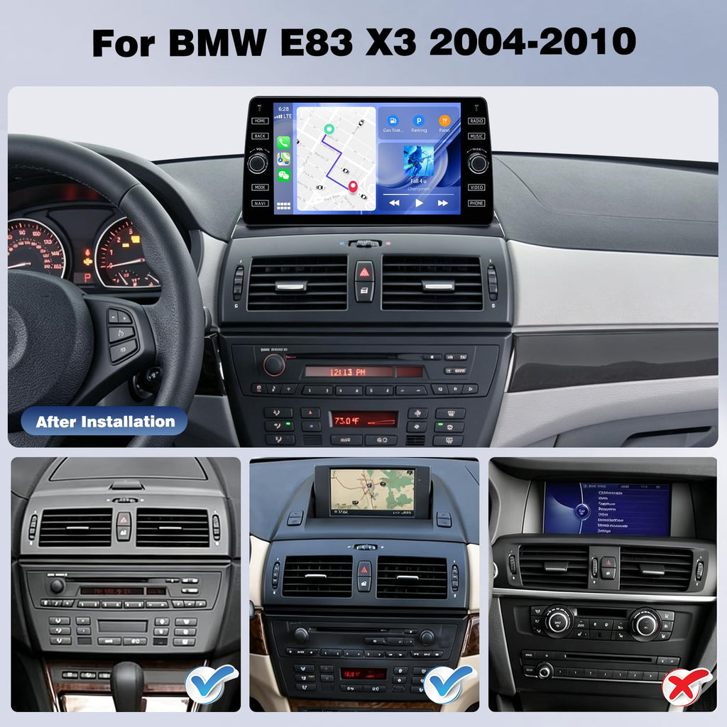 4+64G Android Car Radio for BMW E83 X3 2004 2005 2006 2007 2008 2009 2010