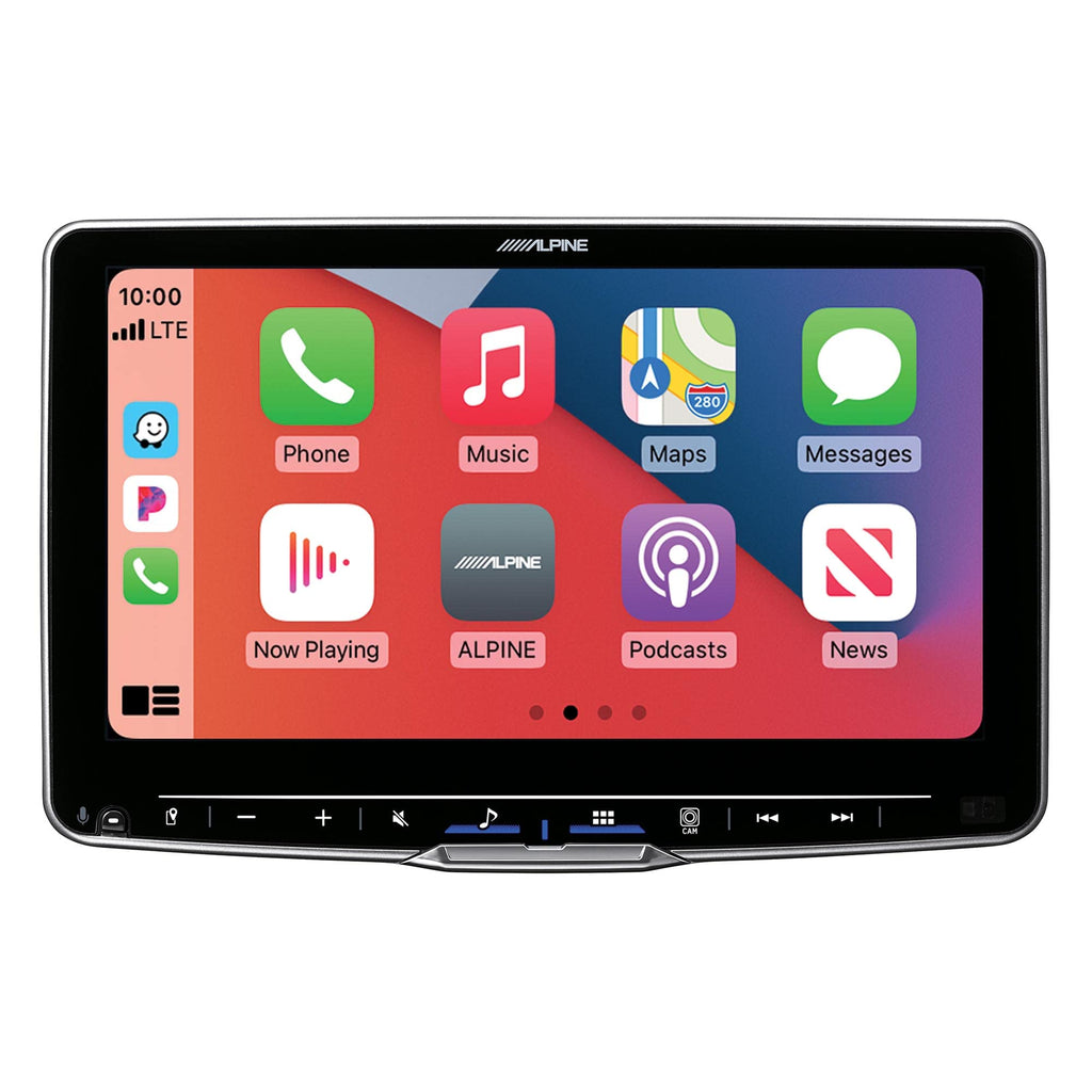 Alpine ILX-F509 Halo9 9" Receiver Compatible with Wireless Android Auto & Apple CarPlay with SWI-CP2 Steering Wheel Interface