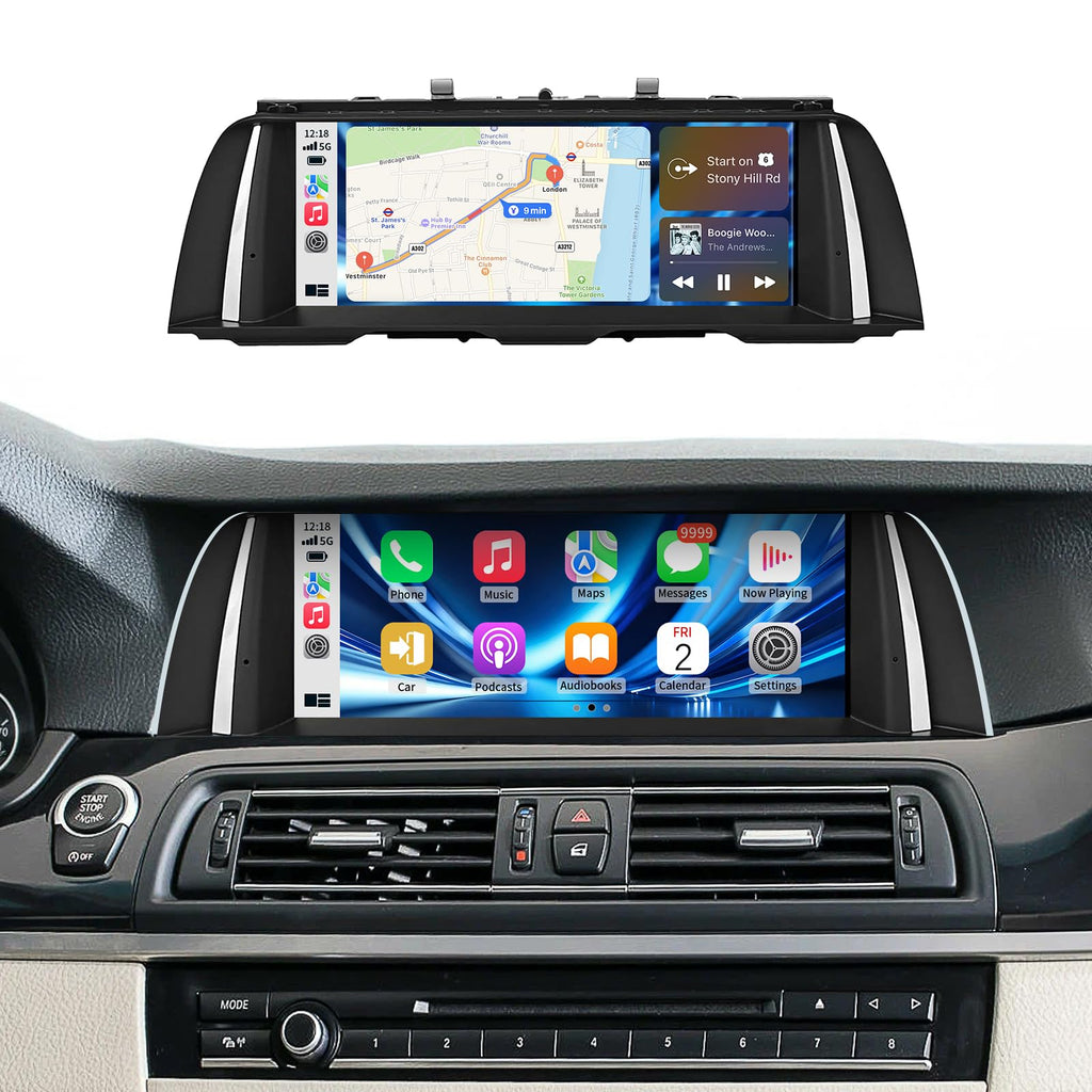 10.25 Inch Wireless CarPlay Touchscreen for BMW 5 Series CIC System