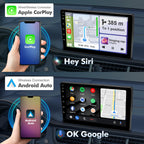 9 Inch IPS Touchscreen Android 13 Car Stereo for Toyota Sienna 2015-2018 with Wireless CarPlay & Android Auto 4+64GB Car Radio, Support GPS, WiFi 6, Bluetooth,5.4, FM, Backup Camera, SWC, Dual USB