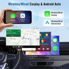 12.8inch (8Core 4G+64GB) Car Stereo Radio for BMW 5er 2013-2017 NBT System with Wireless Carplay Android Auto, 2K IPS Touch Screen 5G WiFi GPS Navigation Bluetooth DSP SWC Backup Camera
