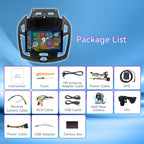 Android 14 Car Radio Compatible with Ford Transit Connect 2014-2018,Touchscreen Car Stereo with Wireless Carplay Android Auto,FM,Multimedia Receiver with GPS Bluetooth ＆ Backup Camera(9 Inch