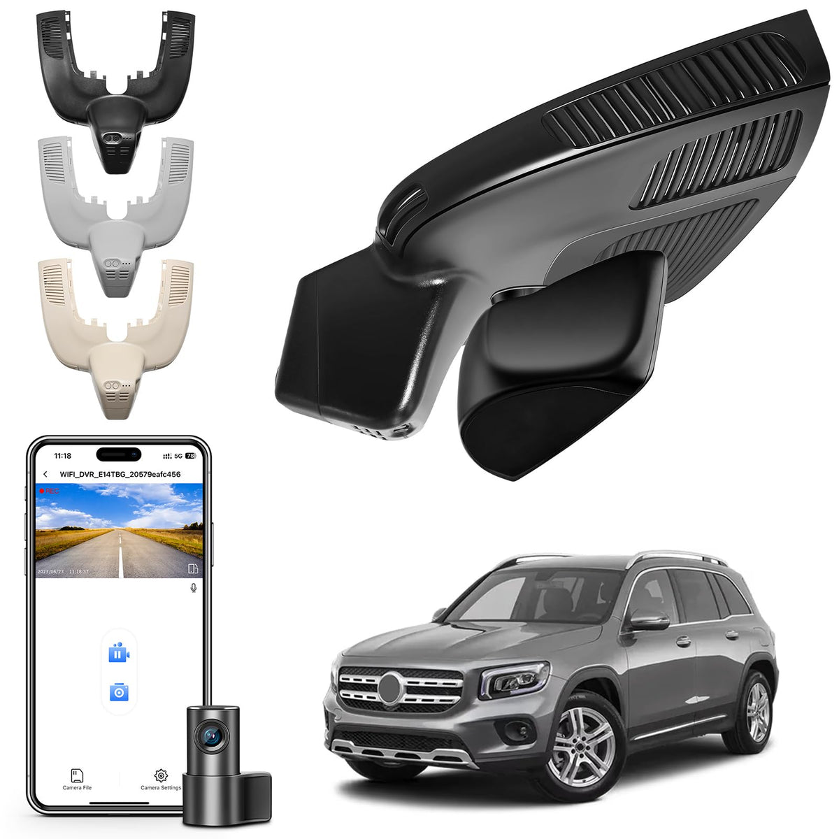 Mangoal STARVIS 2 Dash Cam for Mercedes-Benz GLE 2020-2026 & GLS 2020-2026