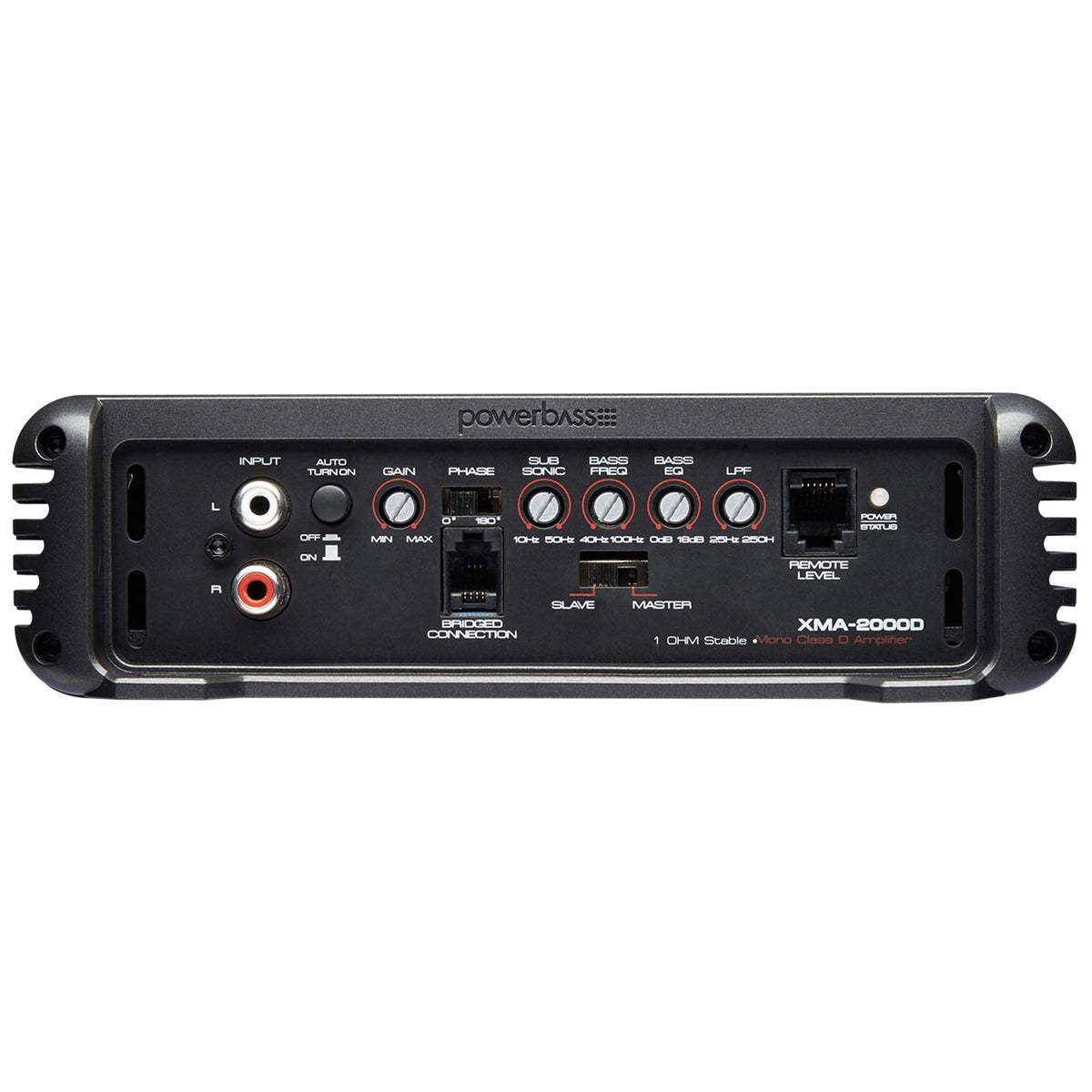 PowerBass XMA-2000D - 2000 Watt x 1 @ 1-Ohm Class-D Amplifier