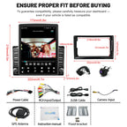 Car Stereo for Dodge Ram 1500/2500/3500 2006-2008, 9.7 Inch Touchscreen