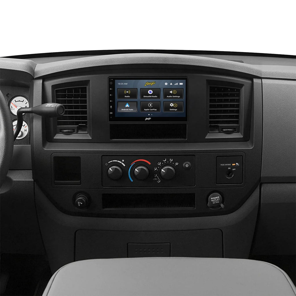 Stinger 6.8" Wireless Apple CarPlay Radio for Dodge RAM (2006-2008) Trucks