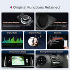 XTRONS 14.9 Inch Android 14 Car Stereo for BMW F10/F11 (2013-2016) NBT System, 2K IPS Touch Screen 8+256GB Global 4G Car Radio GPS Navigation Support Wireless CarPlay Android Auto