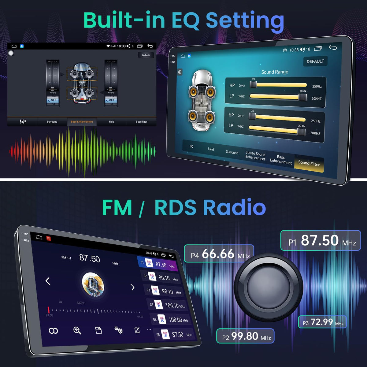 8 Core Car Radio Stereo for Ford Transit 150 250 350 2015-2019: Upgrade