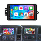 4+64G Double Din Car Stereo Upgrade for GMC Canyon 2004-2008 Android 14 Radio Replacement 7" IPS Touch Screen Head Unit w/Wireless CarPlay Android Auto GPS Navi Bluetooth WiFi FM RDS SWC Backup Camera