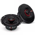 Warzone WZ-E652 6.5 Inch Coaxial Car Speakers with WZ1000-4 1000W 4-Channel Class A/B Amplifier & Gravity 4 Gauge Wiring Kit - Car, Truck, SUV, RV Audio Bundle