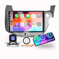 for Honda Fit Jazz 2009-2014 RHD 4G+64G CarPlay Android Auto Navigation Stereo GPS Radio Reverse Camera Display 10" IPS Touchscreen Headunit Tablet Pad Media Player, if Applicable Quad Core