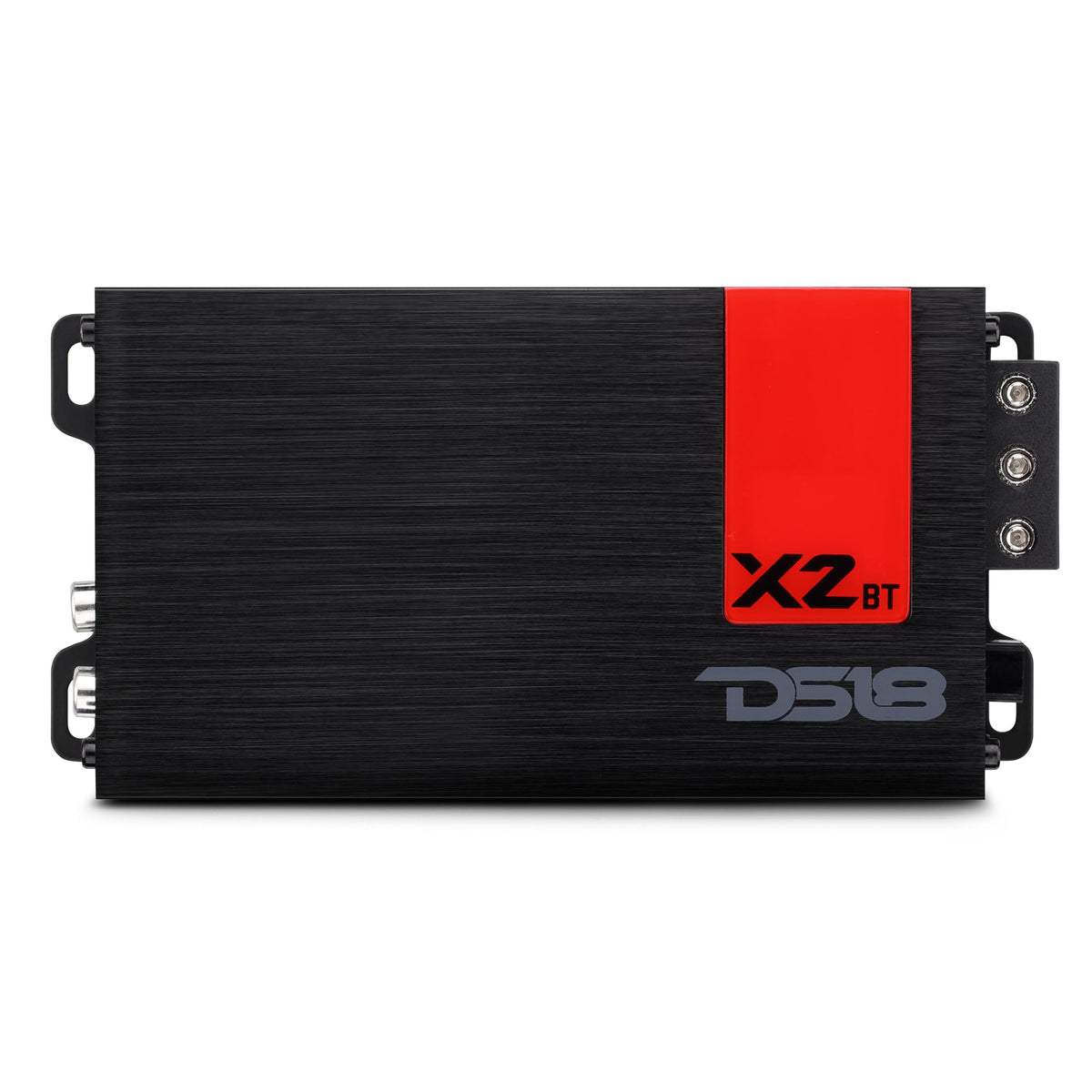 DS18 X4BT 4-Channel Bluetooth Amplifier with Bluetooth 5.1 Streaming Built-in – Ultra Compact Class D Full-Range Amp, Play Music Wirelessly from Your Phone, 4 x 70W Rms, Motorcycle & Car Audio