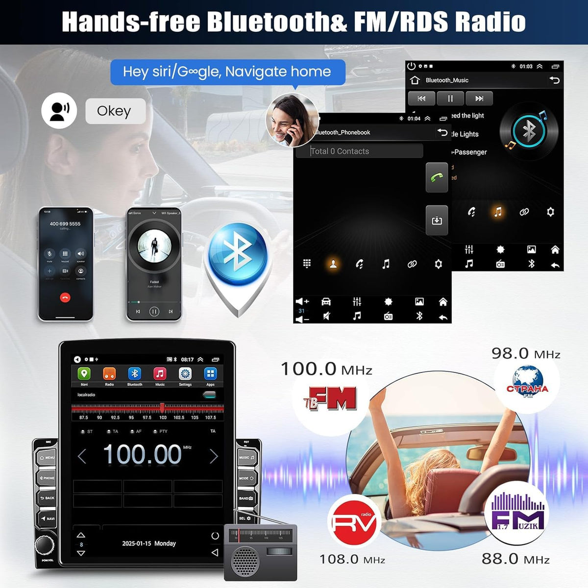 Car Radio for Ford F150 F-150 2004 2005 2006 2007 2008