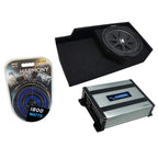 Kicker Comp C12 Single 12" Sub Box with Amp Fits 88-98 Chevy CK Ext Cab