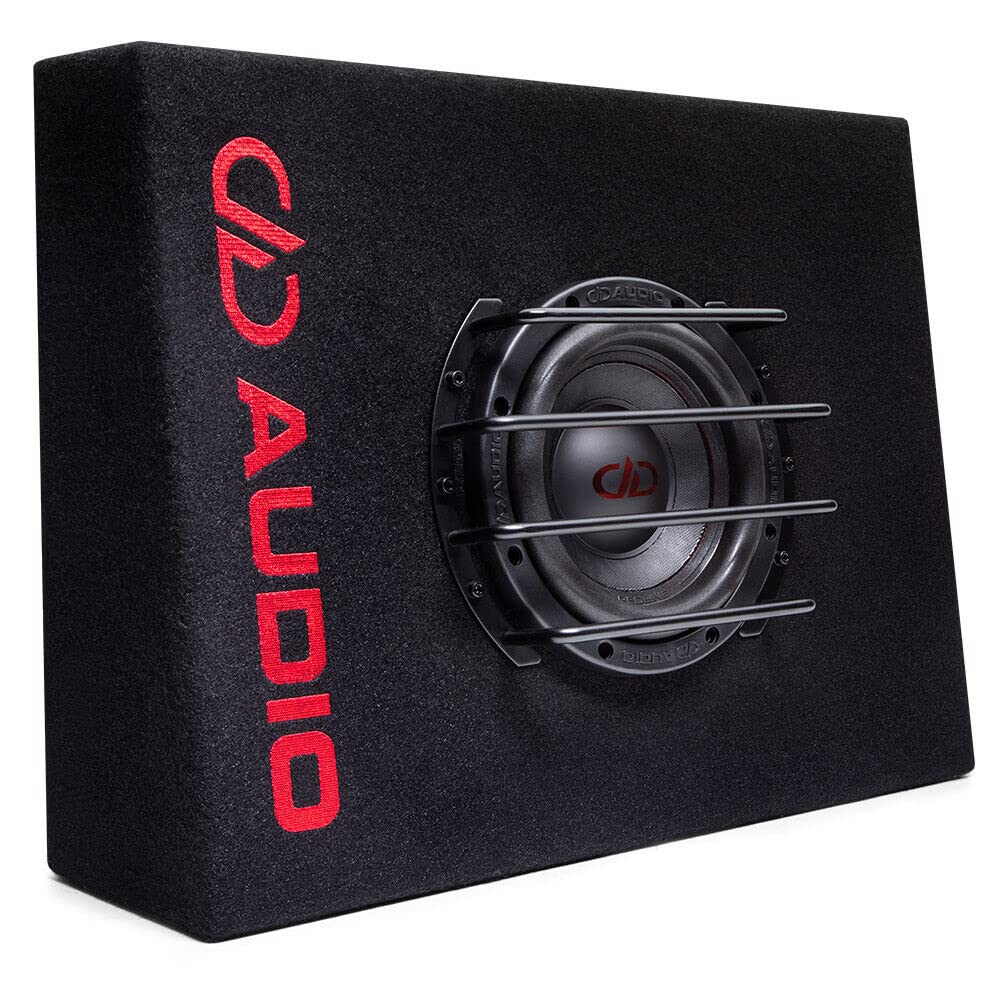 DD Audio LEST06d 6.5" 500W Shallow Slim Enclosure Box Subwoofer