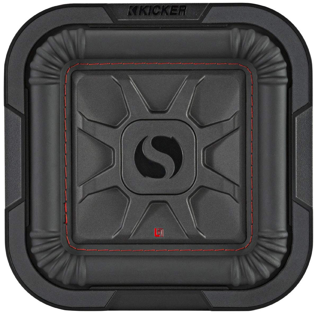 Kicker L7T 8 Inch Shallow Mount Subwoofer Amp Combo with Wiring Kit