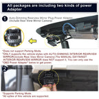 Mangoal 4K Dash Cam Custom for Chevy 5th Gen Blazer 2019-2026(Model A)