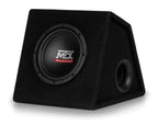 MTX Audio RTP8A 8" 120W Amplified Vented Loaded Car Subwoofer Enclosure