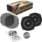 Hogtunes 352-XLR High Performance XL Series 5.25" Rear Speakers (2 Pack), Fits 1998-2013 Harley-Davidson Motorcycles