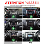 for Nissan Np300 Navara 2015-2025 Display Knobs CarPlay/Android Auto Autoradio Android FM Radio Car Navigation Stereo Pad Player GPS 10.1" QLED Touch Screen Headunit Tablet Quad Core 2G+64G