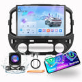 CarPlay Android Auto Navigation Stereo GPS Radio Reverse Camera Display 13.1" QLED Touchscreen Headunit Tablet Media Player For Chevy Colorado 2015-2019 For Gmc Canyon, if Applicable Octa Core 6G+128G