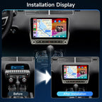 [4G+64G] Android Car Stereo for Chevy Camaro 2008-2015, Wireless Carplay &Android Auto 9 Inch Touch Screen Radio, GPS, Double Din, Mirror Link, Bluetooth, DSP, EQ, WiFi, FM RDS, Camera