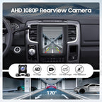 10.4" Car Radio Upgrade Dash Kit for Dodge Ram 2013-2018 1500 2500 3500,Android 13 8Core 4+64GB Wireless CarPlay Android Auto WiFi/Bluetooth5.0/GPS/DSP/SWC/1080P Rear Camera【for A/C 4-Speed Fan】