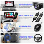 for BMW X3 E83 2004-2010 Radio Stereo Wireless Carplay Auto