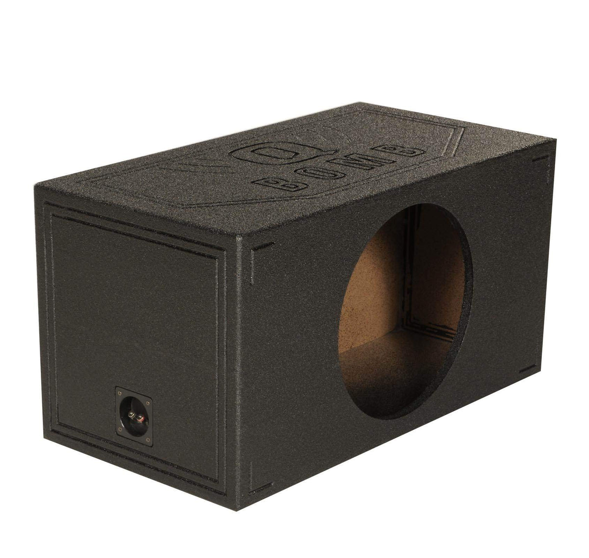 QPower QBOMB15VL-SINGLE 15" Vented Car Audio Subwoofer Box, 2-Pack