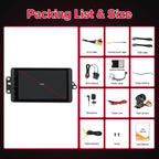 7 inch Car Radio for Chevrolet SSR 2003 2004 2005 2006 IPS Touchscreen Android 13 Stereo with Wireless CarPlay Android Auto, 4+64G GPS Navigation Bluetooth Backup Camera Steering Wheel Control
