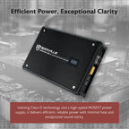 Rockville Krypton-M2 Mono 1-Ohm Car Amplifier, 3000W Peak, 750W RMS