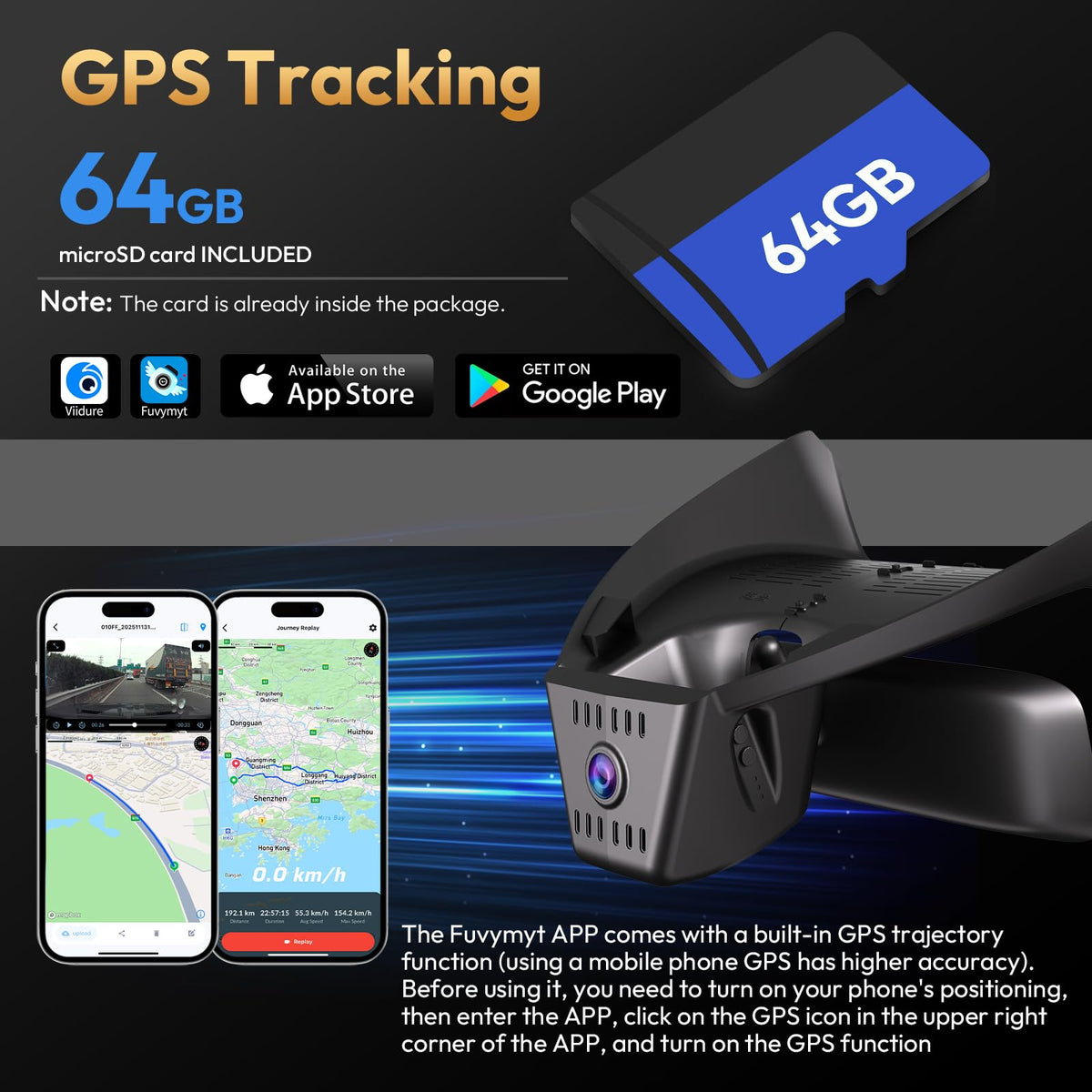 4K Dash Cam for Hyundai Tucson & Santa Cruz2022-2026,Integrated OEM Look