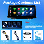 Wireless CarPlay Andriod Auto TouchScreen for BMW X5 X6 F15 F16 2014-2016