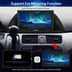 BINIZE Car Stereo Radio Android 13 Compatible with Honda Odyssey 2005-2010