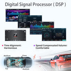 [6+128GB] Keconsing 9" Android 14 Autoradio for Ford Mustang Radio 2015 2016 2017 2018 2019 2020 Radio Stereo Carplay, Wireless Car Play GPS Auto Navi Screen Bluetooth Navigation Player