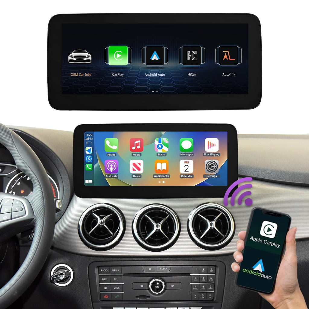 2026 10.25" CarPlay Screen for Mercedes-Benz A/B/CLA/GLA/G