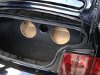 Custom Ported/Vented Sub Enclosure Box for a 2005-2014 Ford Mustang - 2 10" Subs
