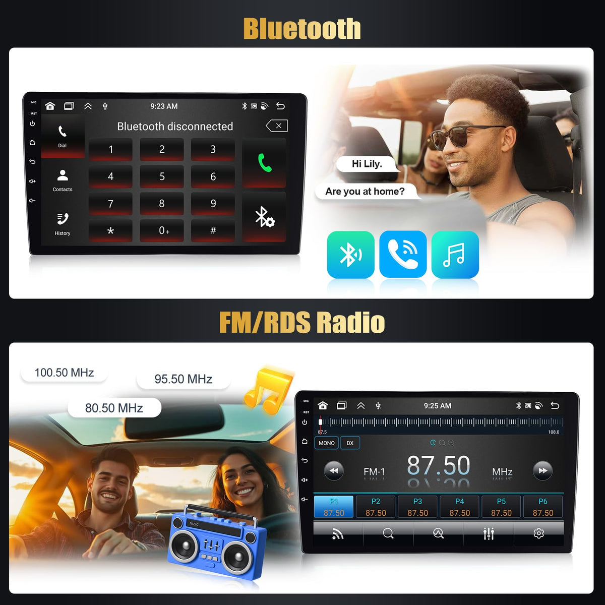 8 Core 6+128G for Hyundai Accent Verna Solaris 2010-2016 Wireless Carplay