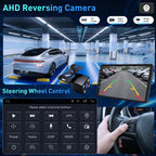8Core 64ROM Android 15 QLED Screen for 2014-2018 GMC Sierra Chevy Silverado