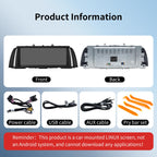10.25 Inch Wireless CarPlay Touchscreen for BMW 5 Series CIC System