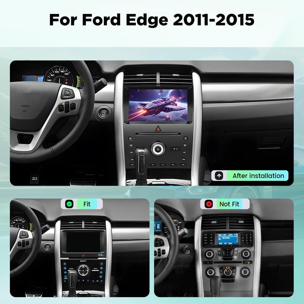 4G+64G Car Radio Stereo for Ford Edge 2011 2012 2013 2014 2015