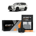 Start-X Remote Starter Kit + 2000ft 1 Way Range Extender for Lexus GX 460 (2020-2021) Vehicles with Push-to-Start Ignition