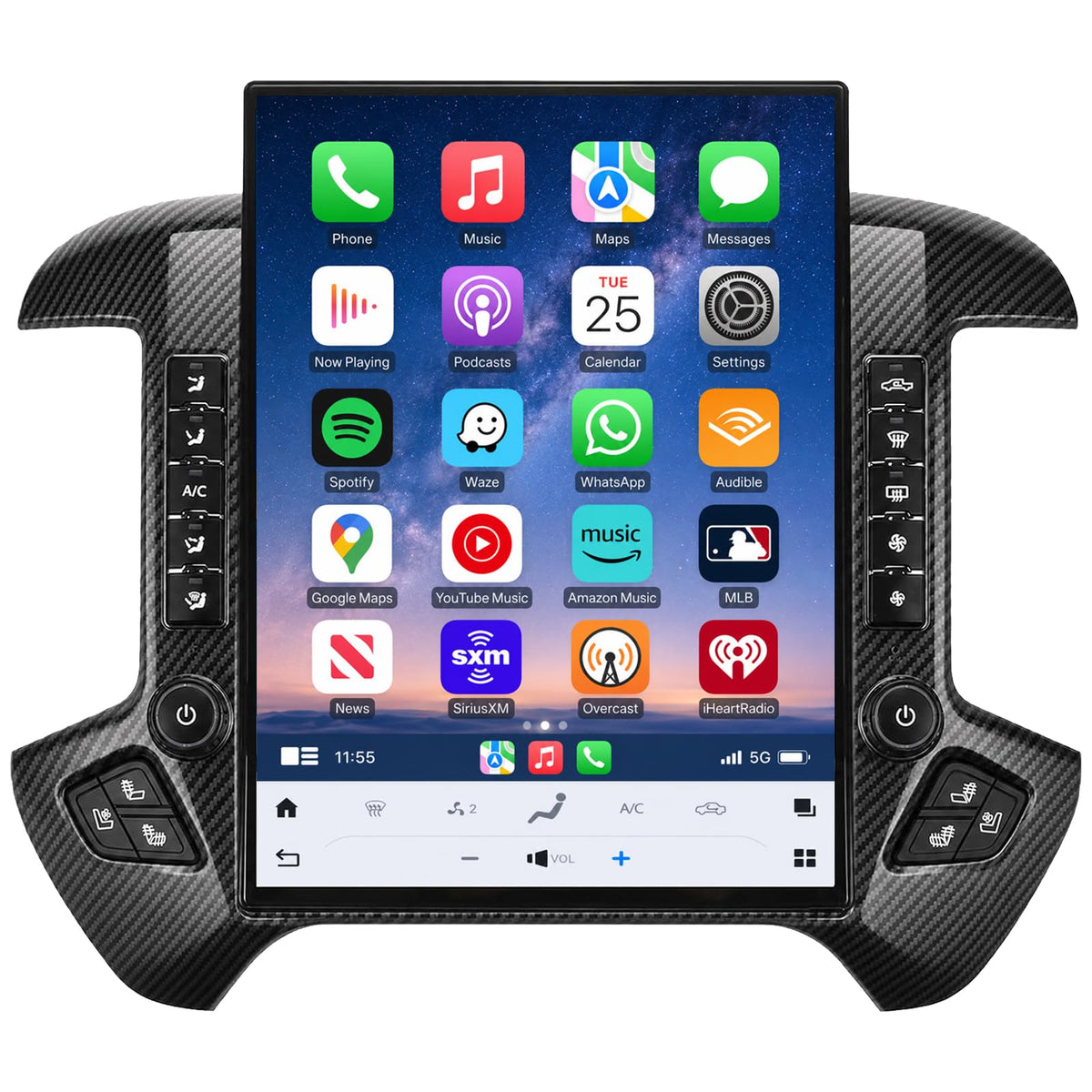 15.6" Car Radio for GMC Sierra Chevrolet Silverado 2014-2019 (OEM 8 Inch)