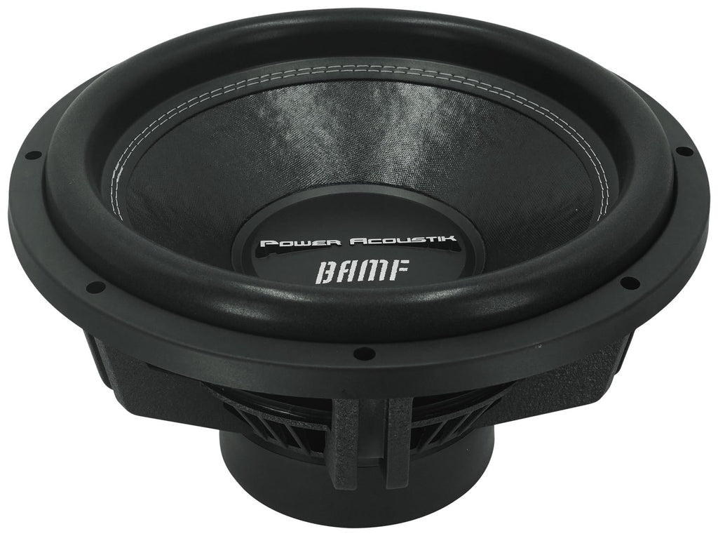 Audiosavings Bundle: (2) BAMF-154 15" Subwoofers, 3800W Peak Power, Dual Voice Coil 4-Ohm Configuration, High-Performance Bass for Custom Car Audio Systems (2 Items)