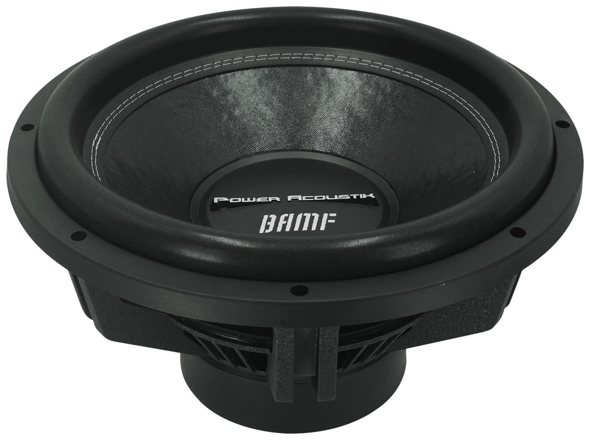 Audiosavings Bundle: (2) BAMF-154 15" Subwoofers, 3800W Peak Power, Dual Voice Coil 4-Ohm Configuration, High-Performance Bass for Custom Car Audio Systems (2 Items)