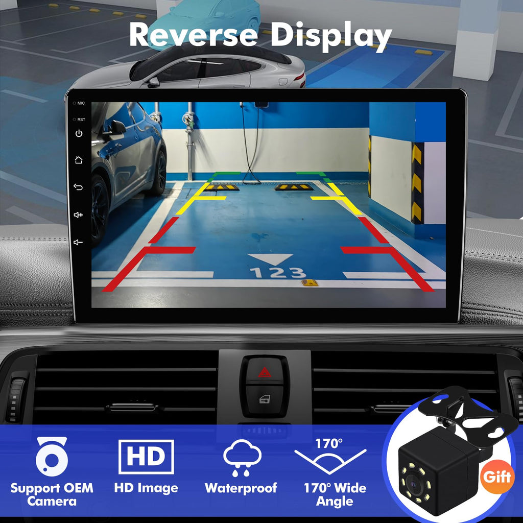 4+64GB 9 Inch Touchscreen Android 14 Car Radio Stereo for Chrysler 200 200C 200S 2015-2019 with CarPlay/Android Auto Car Radio,Support WiFi 6,Bluetooth 5.4,Backup Camera,SWC