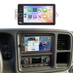 5Ghz WiFi 4G+64G Raido for Chevy Silverado SSR Tahoe 2003-2006,GMC Siera Yukon 2003-2006,Hummer H2 2003-2007 Car Stereo Wireless Carplay Android Auto,5.0Bluetooth 32EQ,SWC,FM/RDS Backup Camera