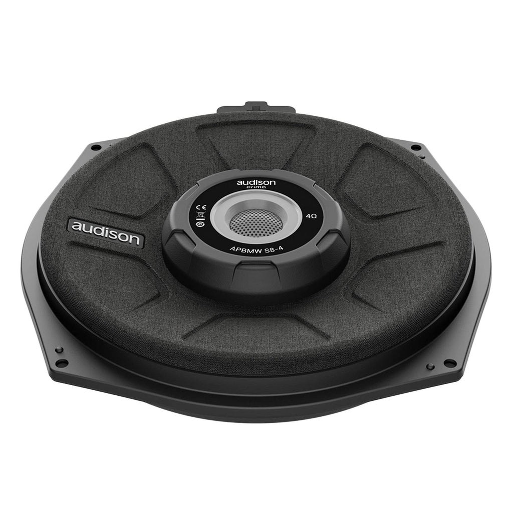 Audison BM-DSP-AF-05 DSP Amplifier with Replacement Front & Rear Speakers and Underseat Woofers and Harness Compatible with 19-25 BMW 3-Series G21 Base Audio System