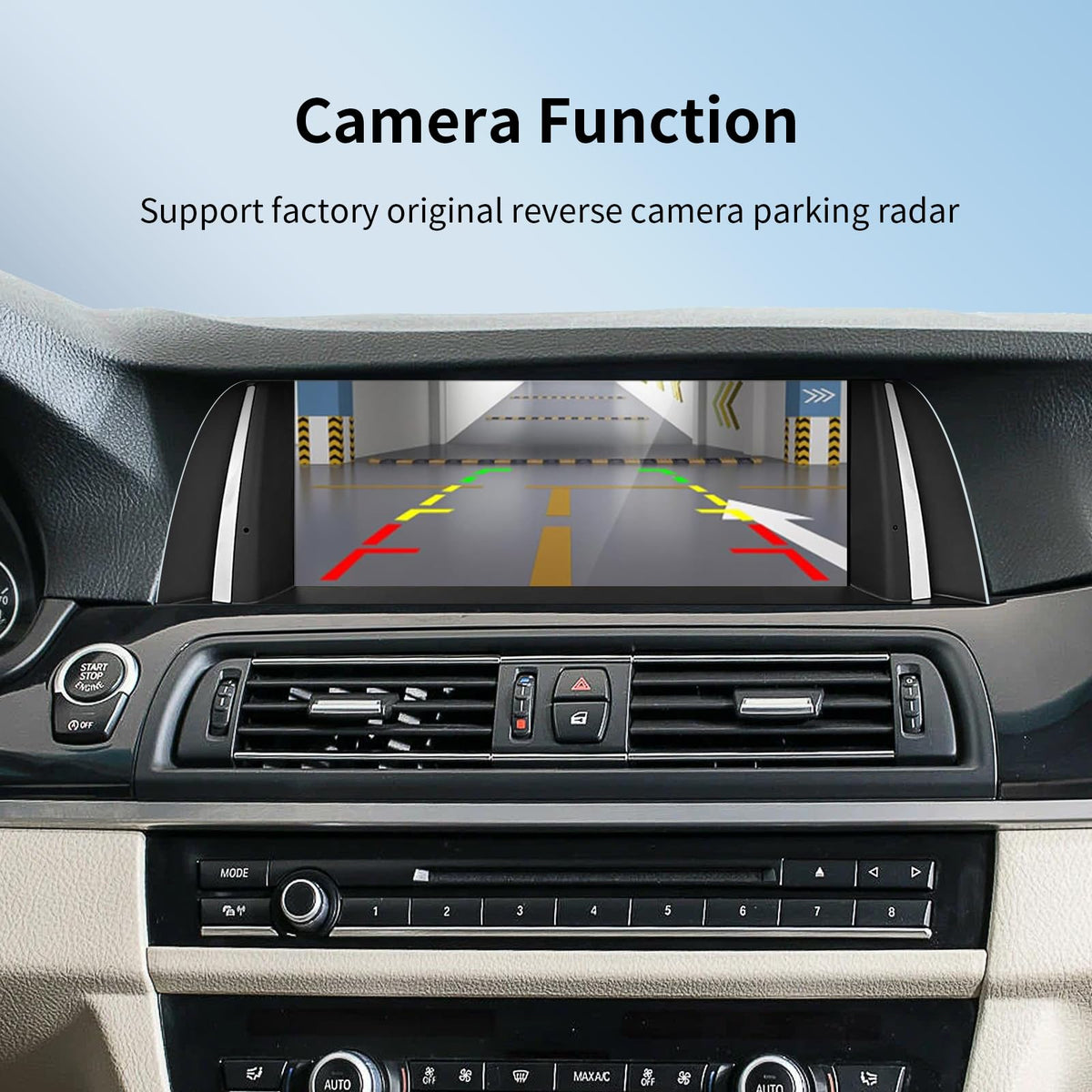 10.25 Inch Wireless CarPlay Touchscreen for BMW 5 Series CIC System